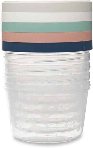 Thermobaby 5 cajas de almacenamiento 250 ml