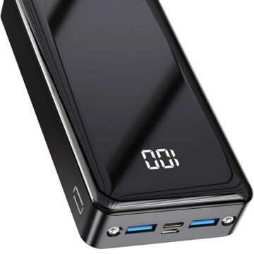 Batería externa 24000mAh con carga rápida 22,5W y linterna por 14,99€ (−32 %)