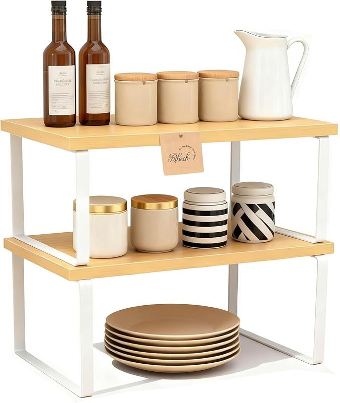 Organizador de especias extensible Ribech en bambú