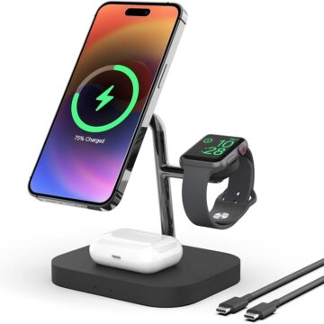 Estación de carga 3 en 1 MagSafe Boaraino