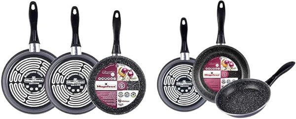 Set de 6 sartenes Magefesa K2 Gransasso