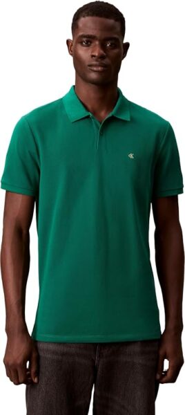 Polo Calvin Klein Monogram de manga corta