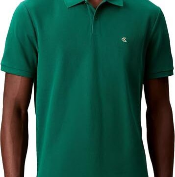Polo Calvin Klein Monogram de manga corta