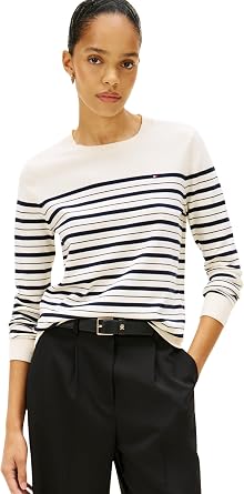 Tommy Hilfiger Jersey Mujer Fine cuello redondo