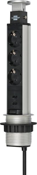 Regleta Brennenstuhl Tower Power con USB