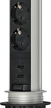 Regleta Brennenstuhl Tower Power con USB