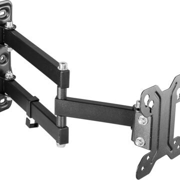 Soporte de monitor de pared giratorio e inclinable