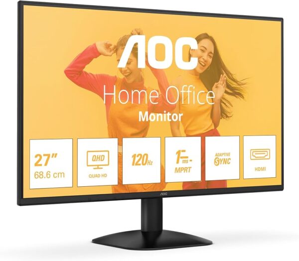 Monitor AOC 27" QHD 120Hz por 102,47€ (−31%)