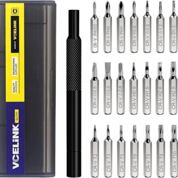 Kit destornilladores de precisión VCELINK 25 en 1
