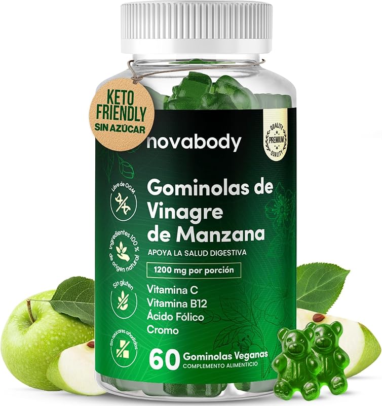 Gominolas de vinagre de manzana 1200 mg