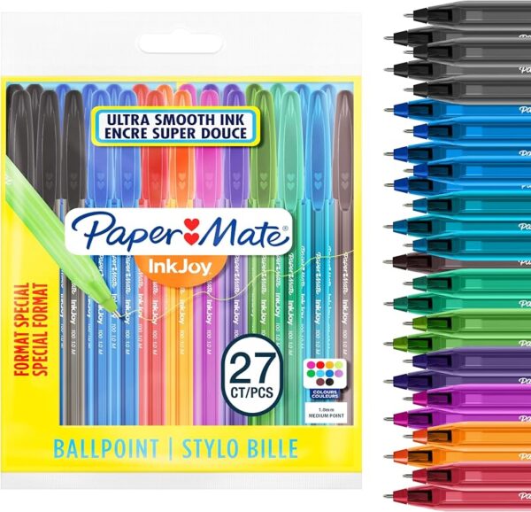Paper Mate InkJoy 100ST pack de 27 bolígrafos