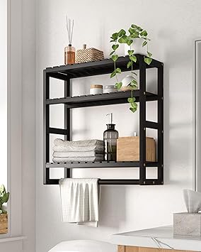 Estantería de baño de bambú Bamworld