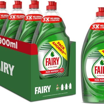 Fairy Ultra Poder Lavavajillas 4x900ml