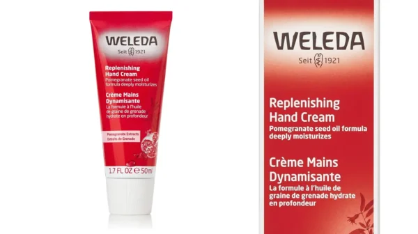 Crema de manos regeneradora de granada Weleda 50 ml por 5,73€ (−49 %)