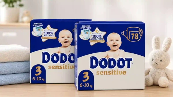 Pañales Dodot Sensitive Talla 3