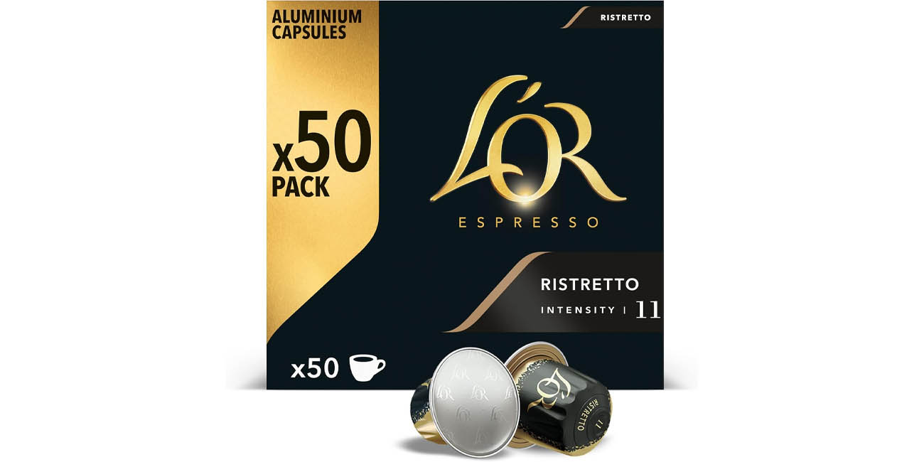 Pack 50 cápsulas L'Or Espresso Ristretto