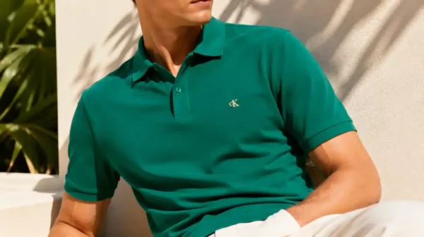 Polo Calvin Klein Monogram para hombre por 27,41€ (−61%)