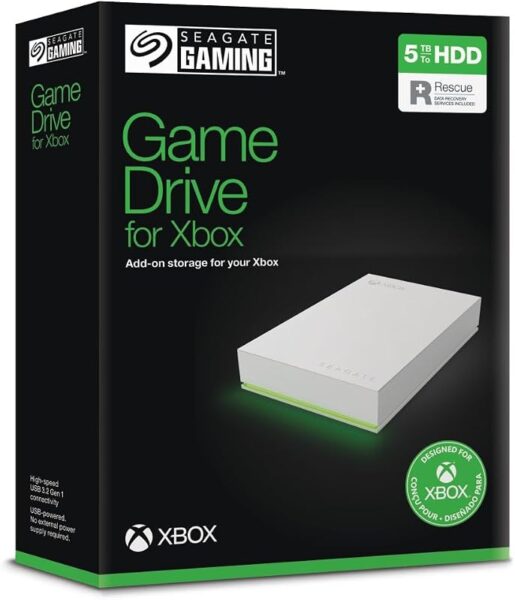Disco Seagate Game Drive for Xbox 5TB
