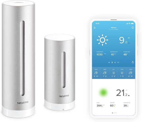 Estación meteorológica inalámbrica Netatmo