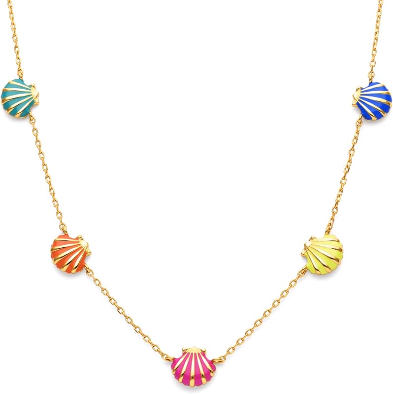 Collar Singularu Conchas Enamel