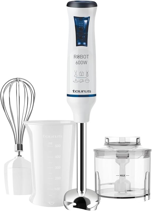 Batidora de mano Taurus Robot 600 Plus Inox