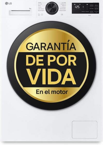Lavadora LG F2X50S9TLB de 9 kg