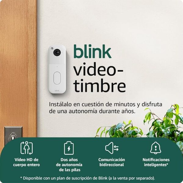Sistema de videotimbre Blink