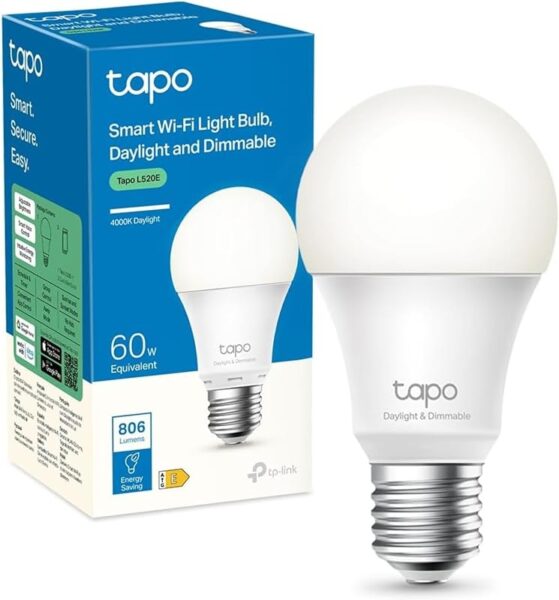 Bombilla inteligente WiFi TP-Link Tapo L520E E27