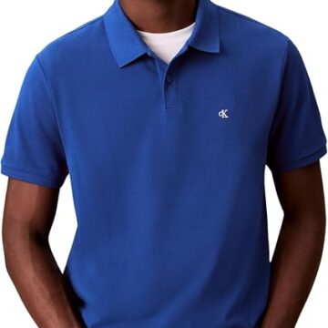 Polo de piqué Calvin Klein Monogram para hombre
