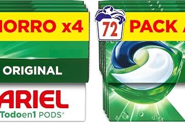 Pack de 144 cápsulas Ariel PODs Todo en 1