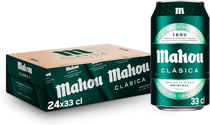 Pack 24 latas Mahou Clásica 33 cl