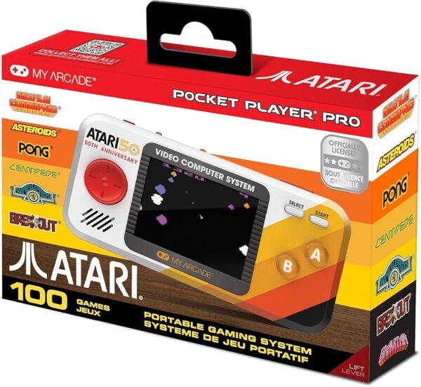 Consola retro My Arcade Atari Pocket Player Pro
