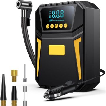 Compresor de aire portátil 12V para ruedas