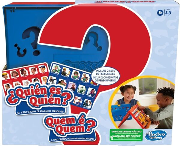 Juego ¿Quién es quién? de personajes y superhéroes