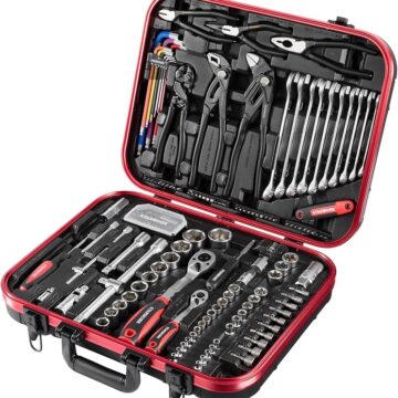 STARWORK Juego de herramientas mecanicas de 169 piezas por 81,60€ (−37 %)