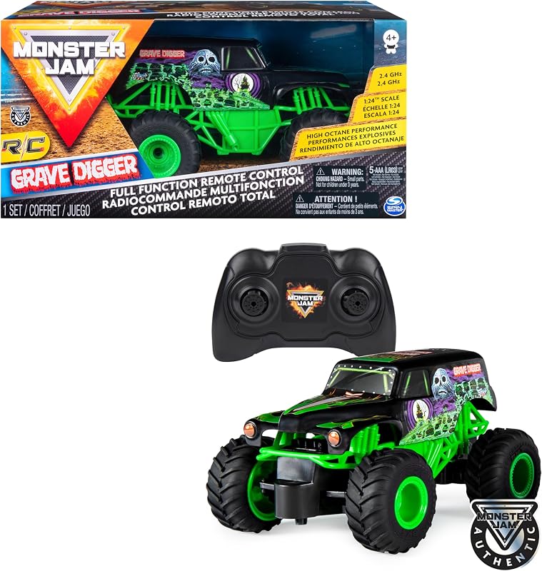 Monster Jam Grave Digger teledirigido
