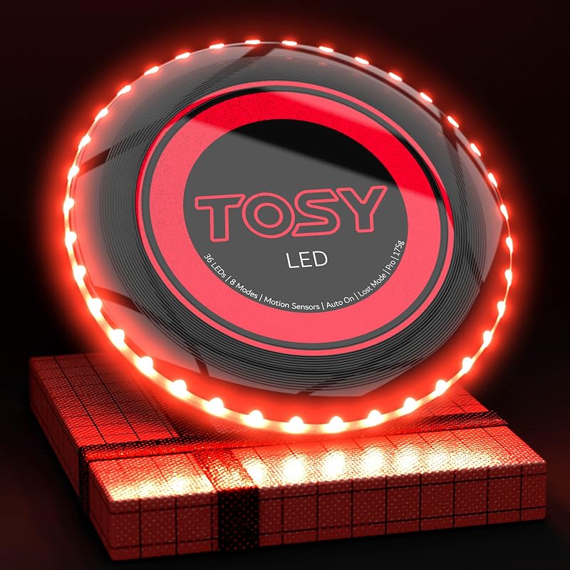 Disco volador TOSY con 36 LEDs