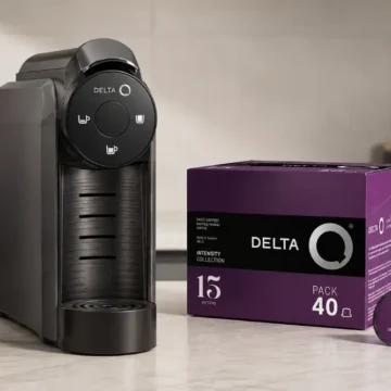 Pack cafetera Delta Q MiniQool con 40 cápsulas MythiQ