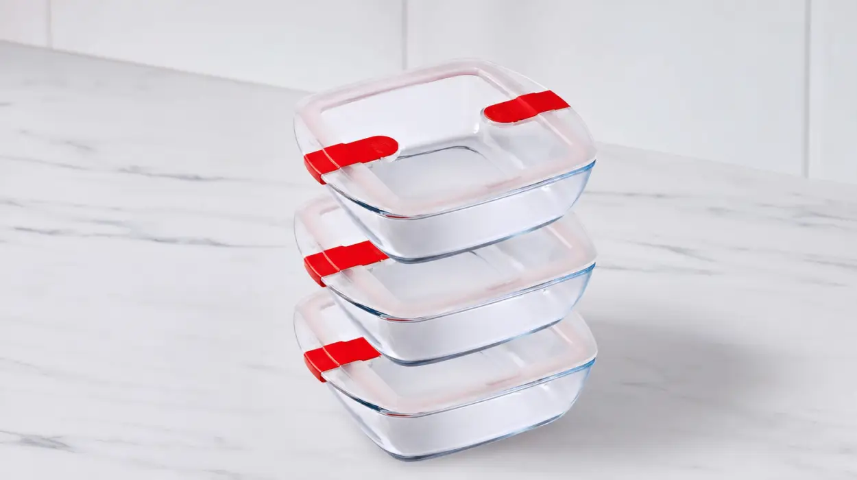 Pack x3 recipientes Pyrex Cook & Heat 1 L
