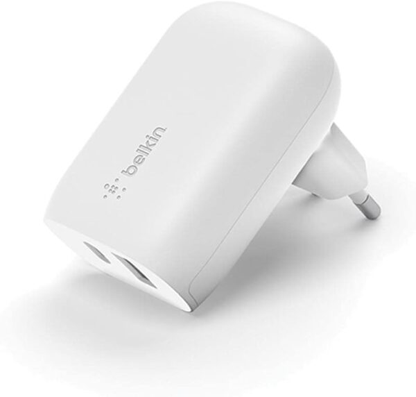 Cargador doble Belkin BOOSTCHARGE de 37 W