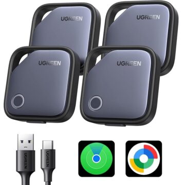 UGREEN FineTrack Duo pack de 4 localizadores