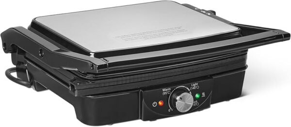 Parrilla eléctrica de contacto Amazon Basics de 2000 W