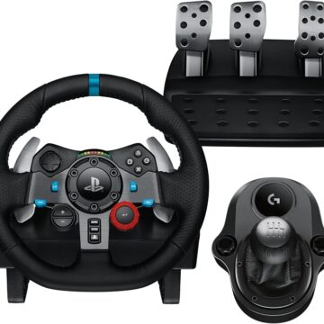 Logitech G29 SE Driving Force volante y shifter