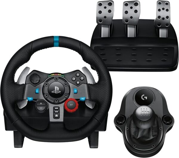 Logitech G29 SE Driving Force volante y shifter