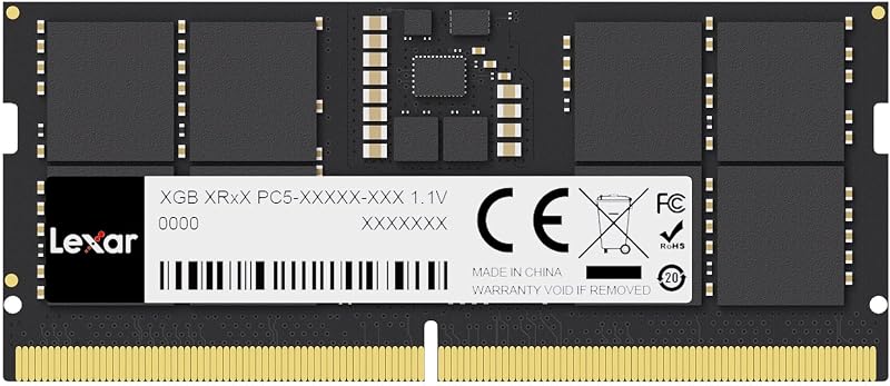 Memoria RAM Lexar SODIMM DDR5 24 GB 5600 MHz