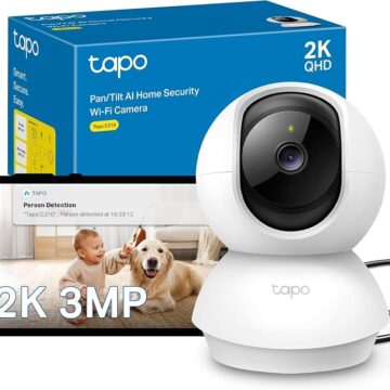 Tapo C210, cámara de vigilancia WiFi interior 360º 2K, por 23,49€ (−41 %)