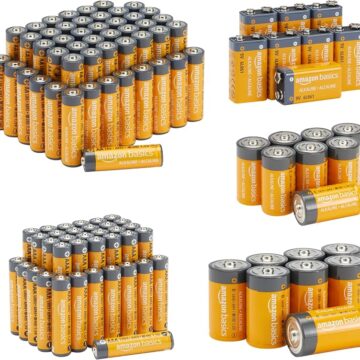 Amazon Basics pack 108 pilas alcalinas
