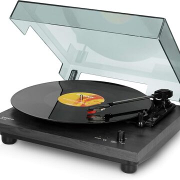 Giradiscos Lenco LS-10 con altavoces integrados