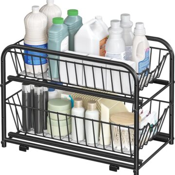 Organizador de cocina SONGMICS de 2 niveles extraíbles