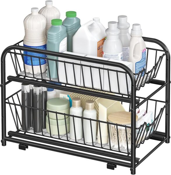 Organizador de cocina SONGMICS de 2 niveles extraíbles